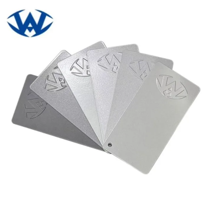 Metallic colour panels